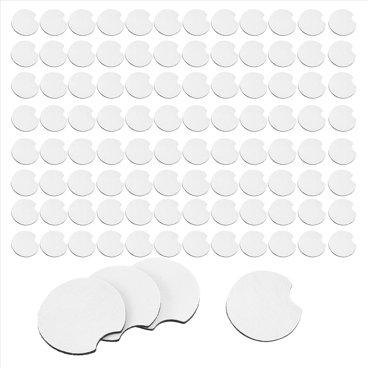 Coaster Sublimation Blank - AA83 100 Pcs of Sublimation Blank