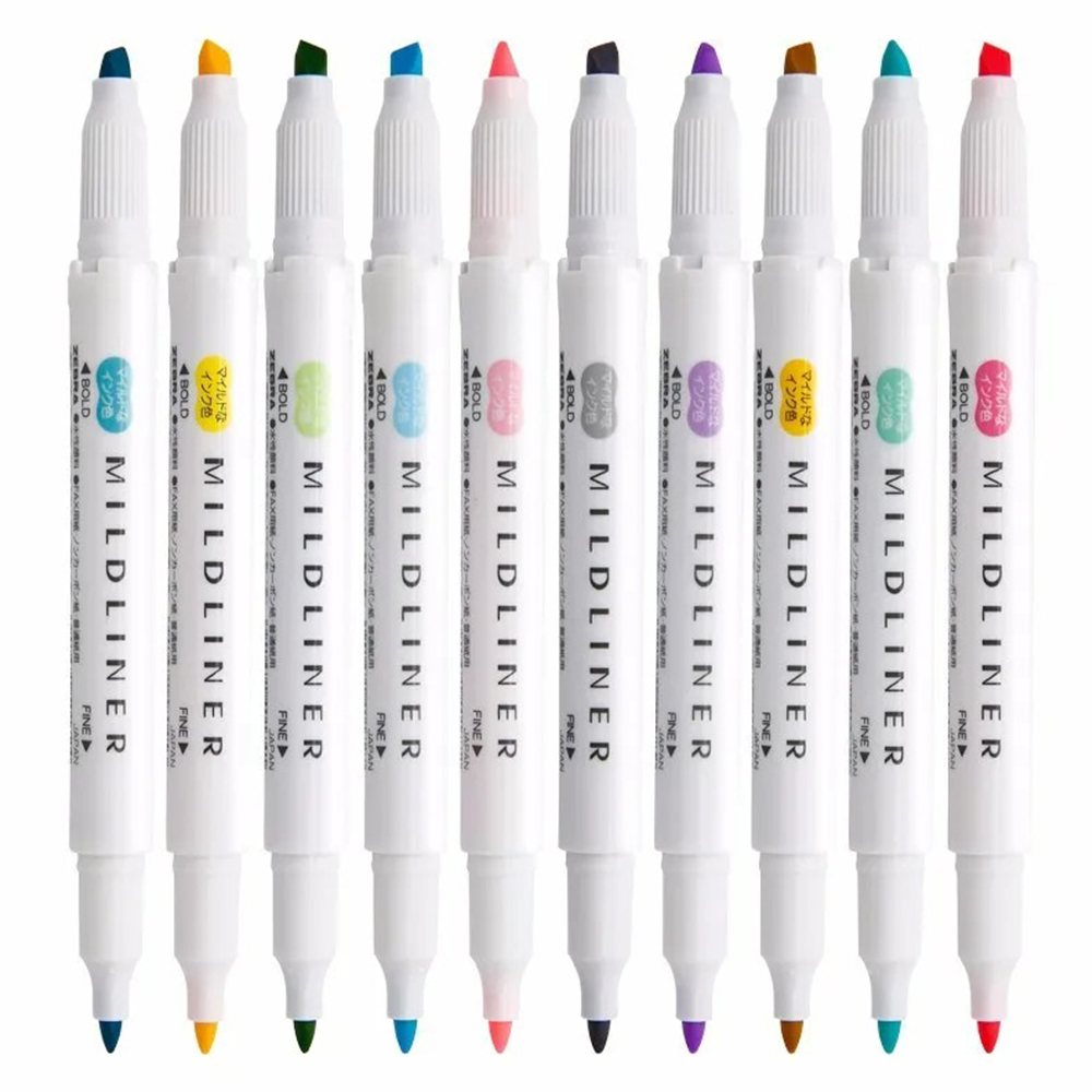 35 Color ZEBRA Mildliner Highl - огляд і ціна Zebra Pen Mildliner