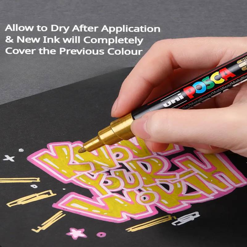 1/2pcs Uni Poscas Acrylic Mark - огляд і ціна Copic Marker Sketch