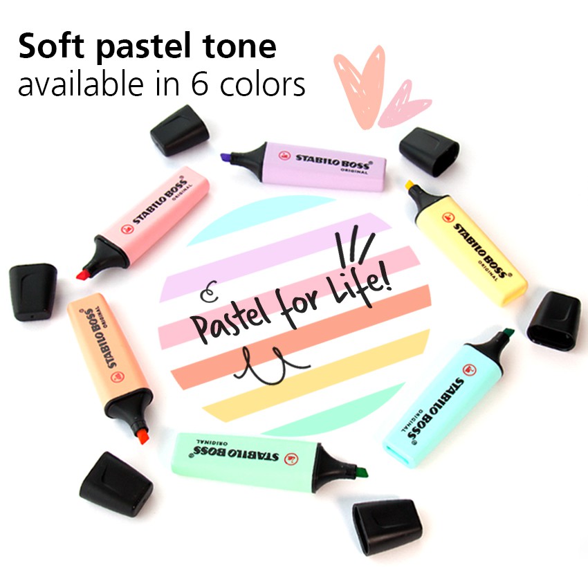 STABILO BOSS ORIGINAL Pastel H - огляд і ціна Stabilo Marker Boss